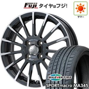 【新品 軽自動車】 サマータイヤ ホイール4本セット 165/40R17 ミレバー スポーツマクロ ...