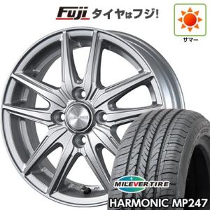 【新品 軽自動車】エブリイワゴン サマータイヤ ホイール4本セット 165/50R15 ミレバー ハ...