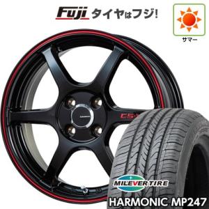 【新品 軽自動車】エブリイワゴン サマータイヤ ホイール4本セット 165/50R15 ミレバー ハーモニック MP247(限定) レアマイスター CS-V6  15インチ｜fujicorporation