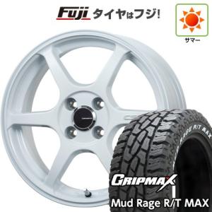 新品 軽自動車 ハスラー デリカミニ(4WD) 夏タイヤ ホイール4本セット 165/60R15 グリップマックス MUD RAGER/T MAX RWL (2022年製) LEHRMEISTER CS-V6 15インチ｜fujicorporation