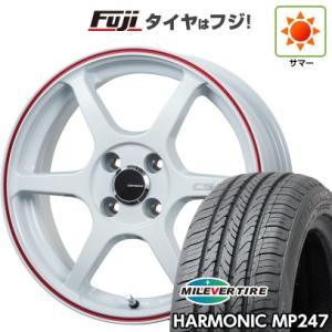 【新品 軽自動車】エブリイワゴン 夏タイヤ ホイール4本セット 165/50R15 ミレバー ハーモニック MP247(限定) レアマイスター CS-V6  15インチ｜fujicorporation