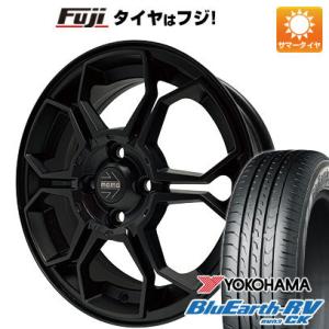 【パンク保証付】【新品 軽自動車】ハスラー 夏タイヤ ホイール4本セット 165/60R15 ヨコハマ ブルーアース RV-03CK モモ ベガK 15インチ