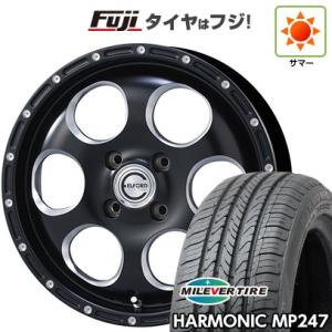 新品 エブリイワゴン サマータイヤ ホイール4本セット 165/50R15 ミレバー ハーモニック MP247(限定) エルフォード ブラッドストック ケーズ 15インチ｜fujicorporation