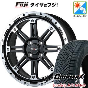 【新品 軽自動車】オールシーズンタイヤ ホイール4本セット 165/65R15 シュアグリップA/S...