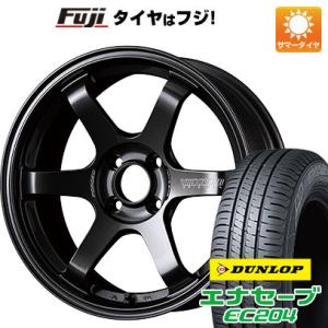 【新品 軽自動車】ハスラー デリカミニ(4WD) 夏タイヤ ホイール４本セット 165/60R15 ダンロップ エナセーブ EC204 レイズ VOLK TE37 ソニック 15インチ｜fujicorporation