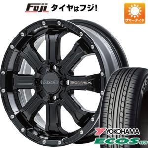 【新品 軽自動車】N-BOX タント ワゴンR 夏タイヤ ホイール4本セット 165/55R15 ヨコハマ エコス ES31 レイズ デイトナ FDX-K 15インチ｜fujicorporation