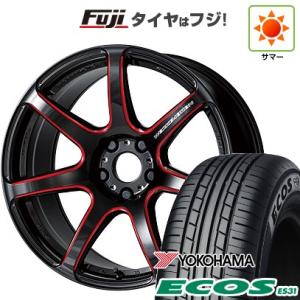 【新品 軽自動車】N-BOX タント スペーシア 夏タイヤ ホイール４本セット 165/55R15 ヨコハマ エコス ES31 ワーク エモーション T7R 15インチ｜fujicorporation