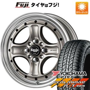 【新品 軽自動車】N-BOX タント ワゴンR 夏タイヤ ホイール4本セット 165/55R15 ヨコハマ ジオランダー A/T G015 RBL ワーク エクイップ 40 O/H 15インチ｜fujicorporation