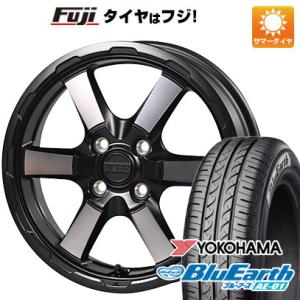 新品 N-BOX タント スペーシア サマータイヤ ホイール4本セット 165/55R15 ヨコハマ ブルーアース AE-01 クール ジャパン ヴェルズ クロス X6 15インチ｜fujicorporation