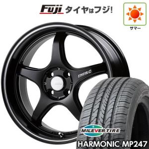 【新品 軽自動車】エブリイワゴン サマータイヤ ホイール4本セット 165/50R15 ミレバー ハーモニック MP247(限定) ゴジゲン PROレーサー FN01R-C STV 15インチ｜fujicorporation