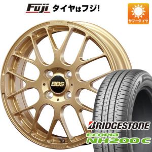 【新品 軽自動車】N-BOX タント スペーシア 夏タイヤ ホイール４本セット 165/55R15 ブリヂストン エコピア NH200 C BBS JAPAN RP 15インチ｜fujicorporation