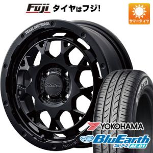 【新品 軽自動車】N-BOX タント スペーシア サマータイヤ ホイール4本セット 165/55R15 ヨコハマ ブルーアース AE-01 レイズ デイトナ M9+ 15インチ｜fujicorporation