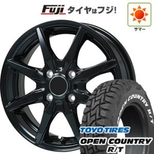 【新品 軽自動車】タフト ソリオ サマータイヤ ホイール4本セット 165/65R15 トーヨー オープンカントリー R/T RWL/RBL ブランドル CJ28B 15インチ｜fujicorporation