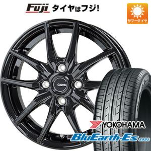 【新品 軽自動車】N-BOX タント スペーシア サマータイヤ ホイール4本セット 165/55R15 ヨコハマ ブルーアース ES32 ホットスタッフ ジースピード G-02 15インチ｜fujicorporation