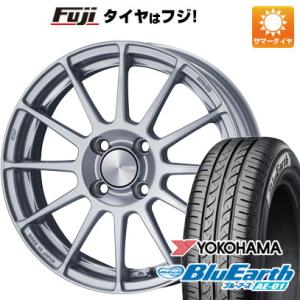 【新品 軽自動車】N-BOX タント スペーシア 夏タイヤ ホイール４本セット 165/55R15 ヨコハマ ブルーアース AE-01 エンケイ PF03 15インチ｜fujicorporation