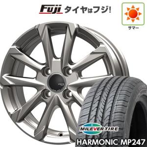 【新品 軽自動車】エブリイワゴン サマータイヤ ホイール4本セット 165/50R15 ミレバー ハーモニック MP247(限定) モンツァ ZACK JP-325 15インチ｜fujicorporation