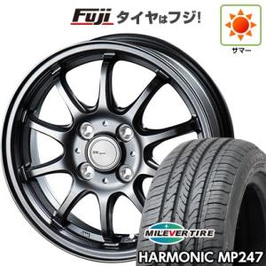 【新品 軽自動車】エブリイワゴン サマータイヤ ホイール4本セット 165/50R15 ミレバー ハーモニック MP247(限定) ビッグウエイ BWスポーツ ZT10 15インチ｜fujicorporation