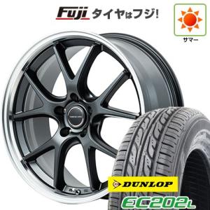 新品 N-BOX タント スペーシア サマータイヤ ホイール4本セット 165/55R15 ダンロップ EC202L MID ヴァーテックワン エグゼ5 Vセレクション 15インチ｜fujicorporation