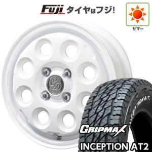 新品 軽自動車 ハスラー デリカミニ(4WD) 夏タイヤ ホイール4本セット 165/60R15 GRIPMAX Inception A/TII RWL(限定) 共豊 カワイイ デコル ネイチャー 15インチ｜fujicorporation