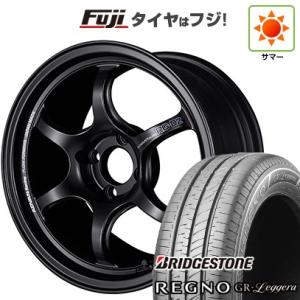 【新品 軽自動車】N-BOX タント ワゴンR 夏タイヤ ホイール4本セット 165/55R15 ブリヂストン レグノ GR-レジェーラ ヨコハマ ADVAN Racing RG-DII 15インチ｜fujicorporation