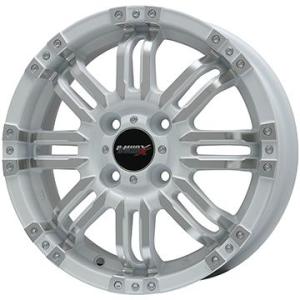 【新品 軽自動車】 サマータイヤ ホイール4本セット 165/45R16 ミレバー ハーモニック プラス MP070(限定) ビッグウエイ B-MUD X(ホワイトポリッシュ) 16インチ｜fujicorporation