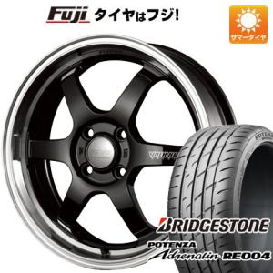 【新品 軽自動車】 夏タイヤ ホイール４本セット 165/50R16 ブリヂストン ポテンザ アドレナリン RE004 レイズ ボルクレーシング TE37 KCR 16インチ｜fujicorporation