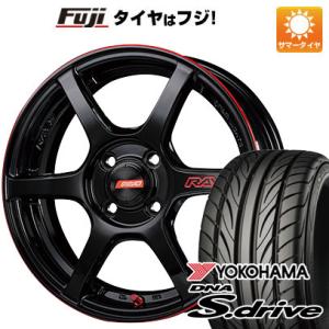 【新品 軽自動車】 夏タイヤ ホイール４本セット 165/45R16 ヨコハマ DNA Sドライブ レイズ グラムライツ 57C6 TIME ATTACK EDITION 16インチ｜fujicorporation