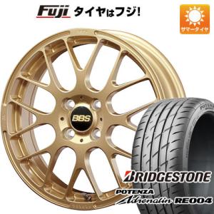 【新品 軽自動車】 夏タイヤ ホイール４本セット 165/45R16 ブリヂストン ポテンザ アドレナリン RE004 BBS JAPAN RP 16インチ｜fujicorporation