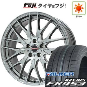 【新品国産5穴114.3車】 夏タイヤ ホイール4本セット 245/30R22 ファルケン アゼニス FK453 ビッグウエイ LEYSEEN プラバ9M 22インチ｜fujicorporation