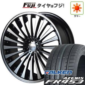 【新品国産5穴114.3車】 夏タイヤ ホイール4本セット 245/30R22 ファルケン アゼニス FK453 エムズスピード FORGEDデザイン 666 22インチ