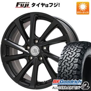 【新品国産5穴114.3車】 夏タイヤ ホイール4本セット 225/65R17 BFグッドリッチ オールテレーンT/A KO2 RBL ブランドル E04B 17インチ｜fujicorporation