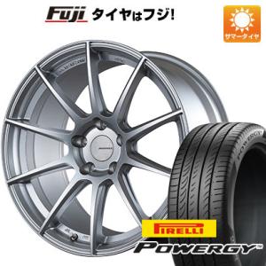 【新品国産5穴114.3車】 夏タイヤ ホイール４本セット 225/65R17 ピレリ パワジー ブリヂストン ポテンザ SW010 17インチ｜fujicorporation