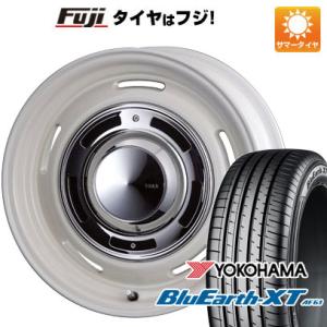 【新品国産5穴114.3車】 夏タイヤ ホイール4本セット 225/65R17 ヨコハマ ブルーアース XT AE61 クリムソン ディーン クロスカントリー 17インチ｜fujicorporation