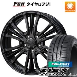 【新品国産5穴114.3車】 夏タイヤ ホイール4本セット 225/65R17 ファルケン ジークス ZE310R エコラン（限定） トピー バザルト-X タイプ2 17インチ｜fujicorporation