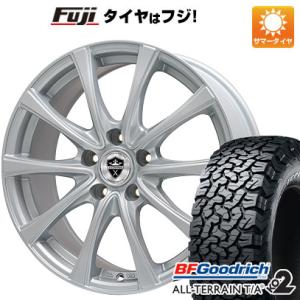 【新品国産5穴114.3車】 夏タイヤ ホイール4本セット 225/65R17 BFグッドリッチ オールテレーンT/A KO2 RBL ブランドル KF25 17インチ｜fujicorporation