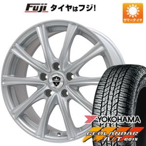 【新品国産5穴114.3車】 夏タイヤ ホイール4本セット 225/65R17 ヨコハマ ジオランダー A/T G015 OWL/RBL ブランドル ER16 17インチ｜fujicorporation