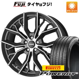 【新品国産5穴114.3車】 夏タイヤ ホイール４本セット 225/65R17 ピレリ パワジー モ...