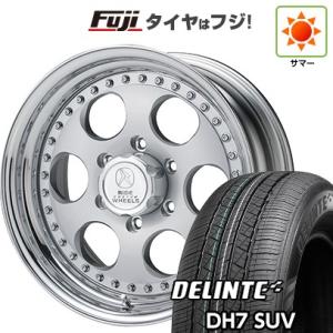 【新品国産5穴114.3車】 夏タイヤ ホイール４本セット 225/65R17 デリンテ DH7 SUV(限定2022年製) エルフォード ブラッドストック 3P 17インチ｜fujicorporation