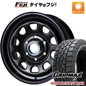 【新品】ハイエース200系 夏タイヤ ホイール4本セット 195R15C 107/105Q グリップマックス マッドレイジR/T MAX RWL(限定) MLJ デイトナSS 15インチ｜fujicorporation