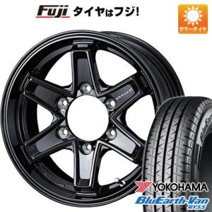 【新品】ハイエース200系 夏タイヤ ホイール4本セット 195/80R15 107/105N ヨコ...