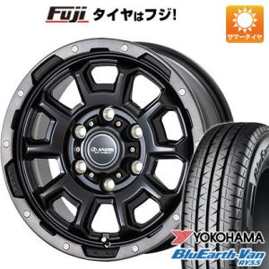 【新品】ハイエース200系 夏タイヤ ホイール4本セット 195/80R15 107/105N ヨコハマ ブルーアース Van RY55 ジャオス アダマスBL5 15インチ｜fujicorporation