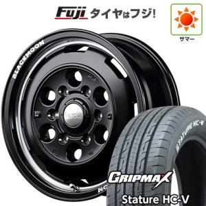 【新品】ハイエース200系 夏タイヤ ホイール4本セット 195/80R15 107/105Q グリップマックス スタチャー HC-V RWL（限定） MID ガルシア シスコ 15インチ｜fujicorporation