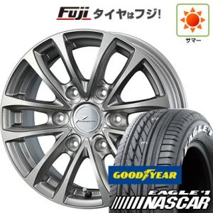 【新品】ハイエース200系 夏タイヤ ホイール4本セット 195/80R15 107/105L GOODYEAR イーグル ナンバーワン ナスカー LT プロディータ HC【限定】 15インチ｜fujicorporation