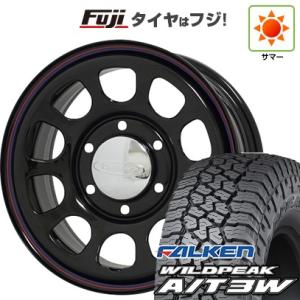 【新品】ハイエース200系 夏タイヤ ホイール4本セット 195/80R15 107/105N ファルケン ワイルドピーク A/T3W モリタ デイトナズ G2 15インチ｜fujicorporation