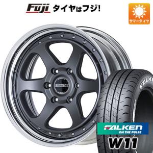 【新品】ハイエース200系 夏タイヤ ホイール4本セット 215/65R16 109/107N ファルケン W11 エセックス EL-16 16インチ｜fujicorporation