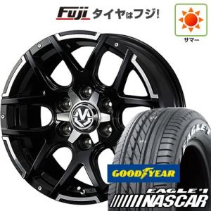 【新品】ハイエース200系 夏タイヤ ホイール4本セット 215/65R16 109/107R グッドイヤー イーグル ナンバーワン ナスカー LT(限定) マッドヴァンス 04 16インチ