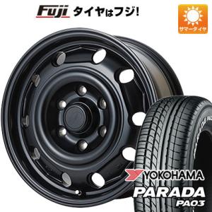 【新品】ハイエース200系 夏タイヤ ホイール4本セット 215/65R16 109/107S ヨコハマ PARADA PA03 ホワイトレター フレックス Paw 16インチ