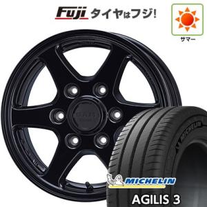 【新品】ハイエース200系 夏タイヤ ホイール4本セット 215/60R17 109/107T ミシュラン アジリス3 エンケイ SAMシリーズ カーゴ 17インチ｜fujicorporation