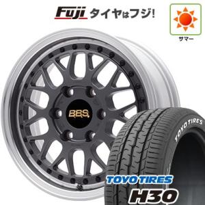 【新品】ハイエース200系 夏タイヤ ホイール4本セット 215/60R17 109/107R トーヨー H30 BBS JAPAN RT-X 17インチ｜fujicorporation