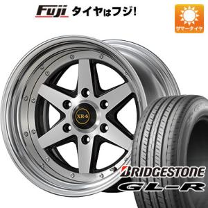 【新品】ハイエース200系 夏タイヤ ホイール4本セット 215/60R17 109/107R ブリヂストン GL-R ファブレス ヴァローネ XR-6 2P 17インチ｜fujicorporation